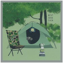 Best Dad ever, Tent Dog - 5.5x5.5