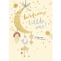 Welcome little one - 5x7