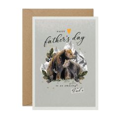 Fathers Day, Bears - 5x7
